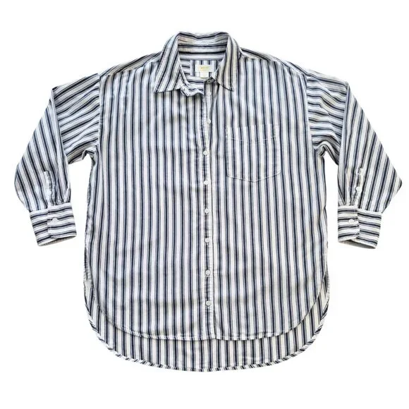 Anthropologie Maeve The Bennet Buttondown Shirt Size M - Picture 6 of 13